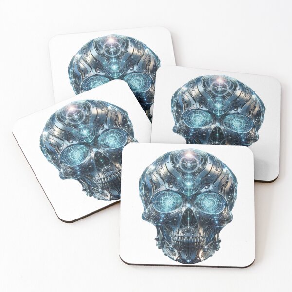 Item preview,  "Fusion of Epochs: The Cyborg Skull" designed and sold by gh7aby.