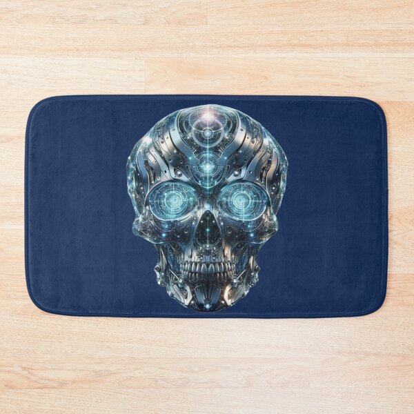 Item preview,  "Fusion of Epochs: The Cyborg Skull" designed and sold by gh7aby.