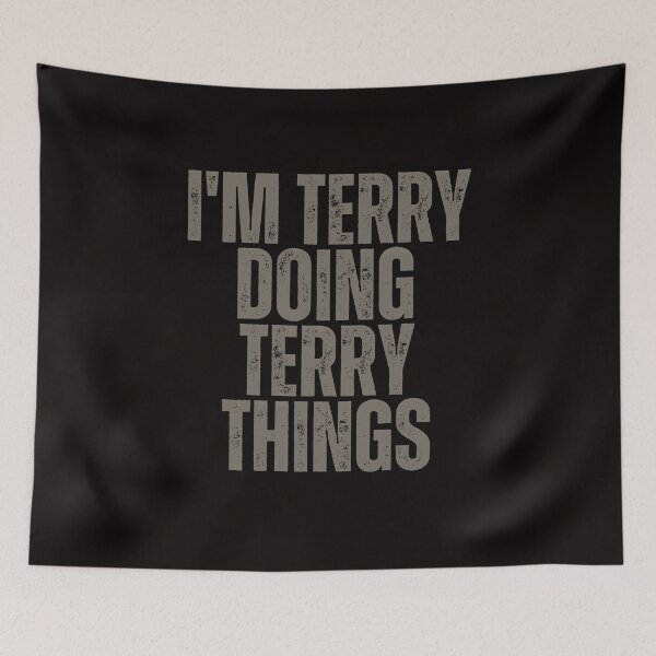Item preview, I'M TERRY DOING TERRY THINGS Shirt Funny Christmas Gift Idea designed and sold by WeirdlyRare.