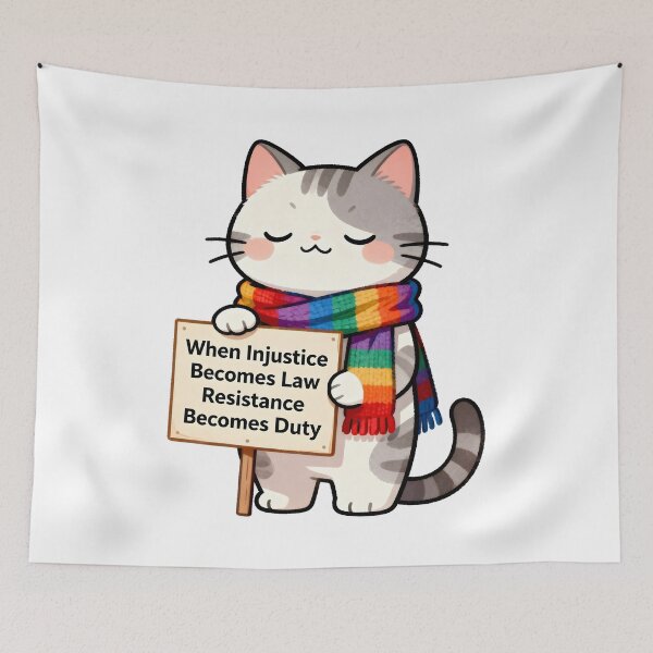 Item preview, ANTI ICE When Injustice Becomes Law Resistance Becomes Duty designed and sold by Uglyandcute.