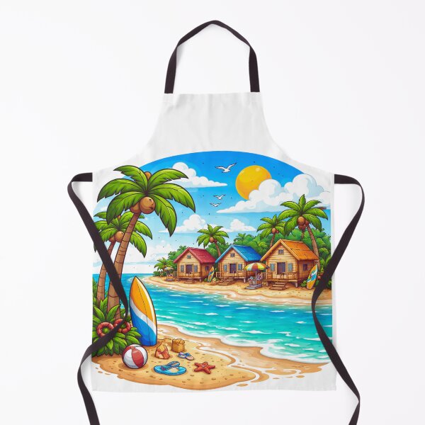 Item preview, Holiday Time On Beach designed and sold by elnexshop.