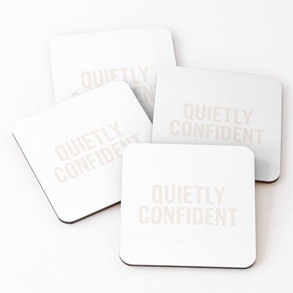 Item preview, Quietly Confident — Calm Strength, Minimal Typography designed and sold by FindYouByZ.