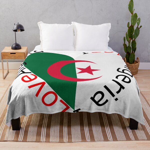 Item preview, I Love Algeria Heart designed and sold by TheIconSmith.