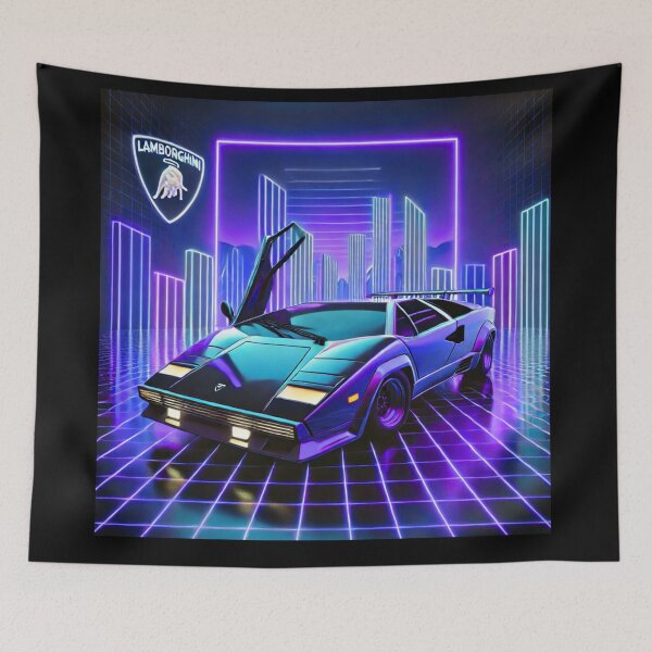 Item preview, retro concept car designed and sold by TEEJAMBOREE.