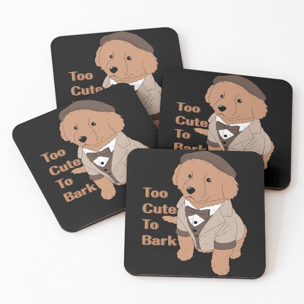 Item preview, Too Cute To Bark designed and sold by TheRightNotes.