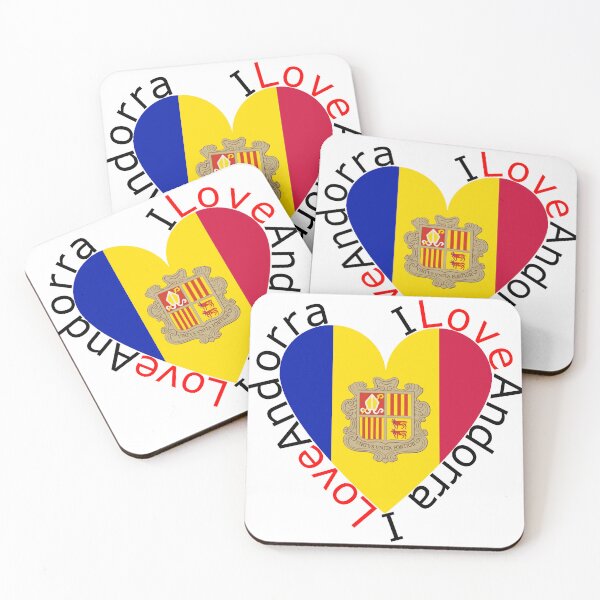 Item preview, I Love Andorra  Heart designed and sold by TheIconSmith.