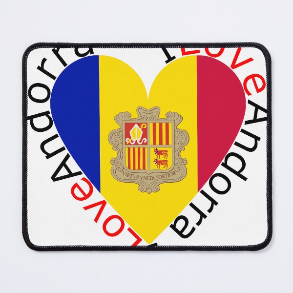 Item preview, I Love Andorra  Heart designed and sold by TheIconSmith.