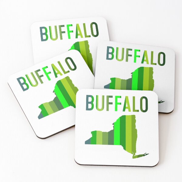 Item preview, Buffalo Green Stripes designed and sold by Normbot2000.