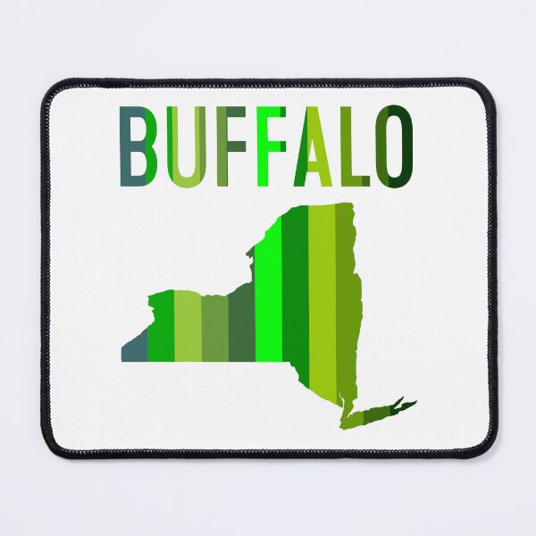 Item preview, Buffalo Green Stripes designed and sold by Normbot2000.