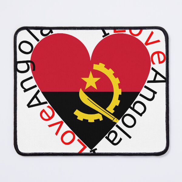 Item preview, I Love Angola Heart designed and sold by TheIconSmith.