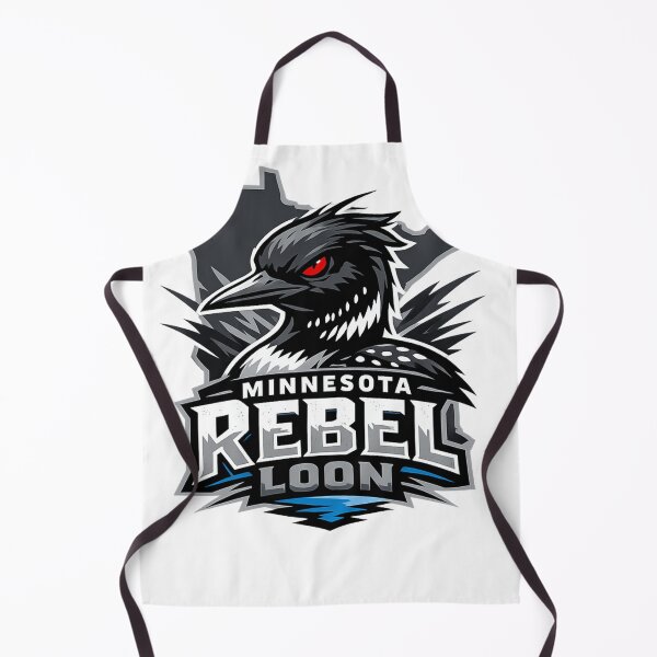 Item preview, Minnesota Rebel Loon Fierce Sports Logo Design designed and sold by JordanInk Studio.
