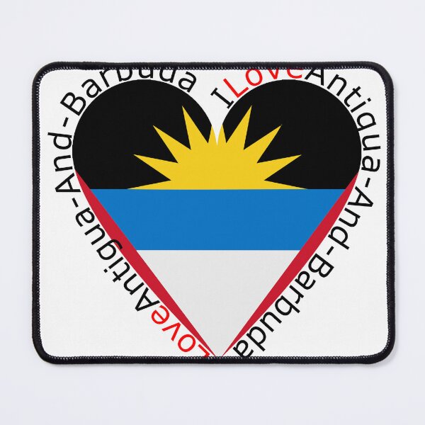 Item preview, I Love Antigua And Barbuda  Heart designed and sold by TheIconSmith.