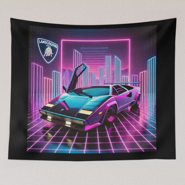Item preview, retro concept car designed and sold by TEEJAMBOREE.