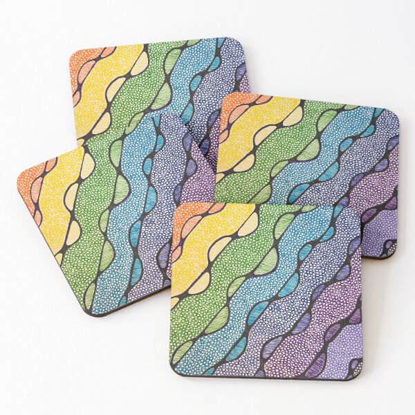 Item preview, ROYGBIV circles designed and sold by Belladaisy97.