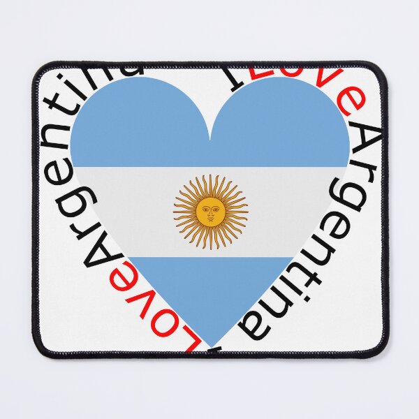 Item preview, I Love Argentina Heart designed and sold by TheIconSmith.