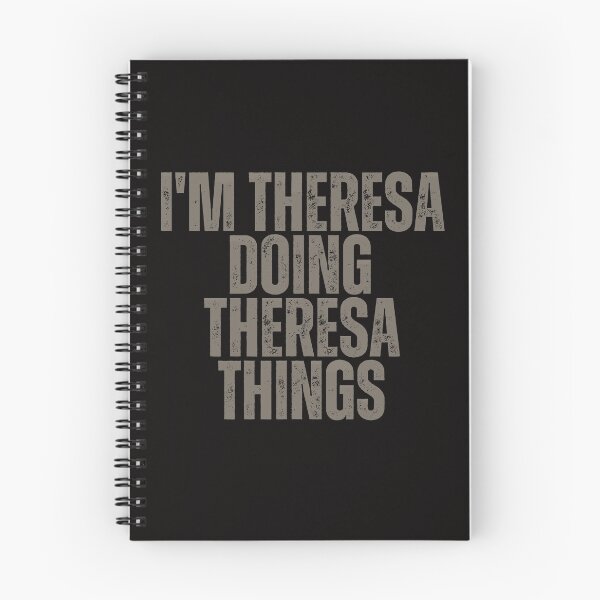 Item preview, I'M THERESA DOING THERESA THINGS Shirt Funny Christmas Gift Idea designed and sold by WeirdlyRare.
