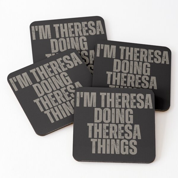 Item preview, I'M THERESA DOING THERESA THINGS Shirt Funny Christmas Gift Idea designed and sold by WeirdlyRare.
