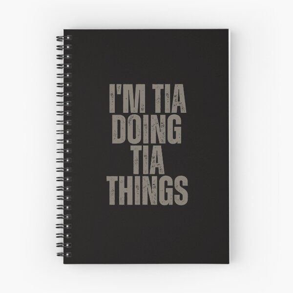 Item preview, I'M TIA DOING TIA THINGS Shirt Funny Christmas Gift Idea designed and sold by WeirdlyRare.