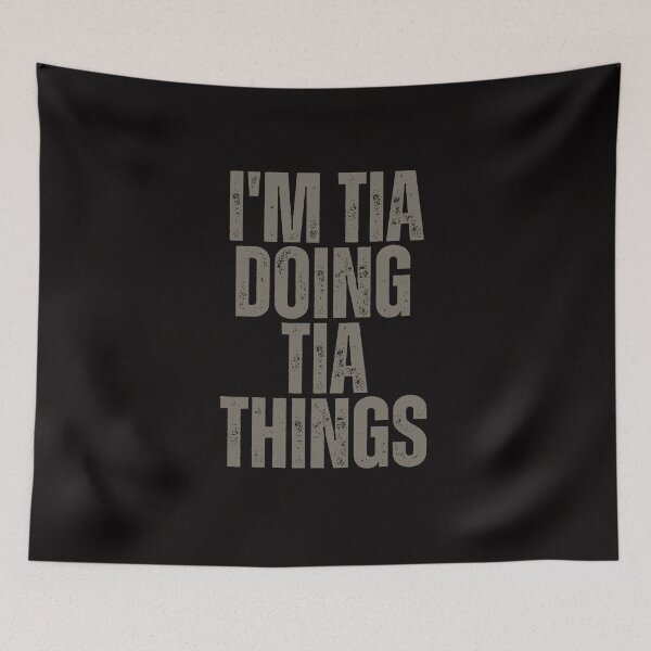 Item preview, I'M TIA DOING TIA THINGS Shirt Funny Christmas Gift Idea designed and sold by WeirdlyRare.