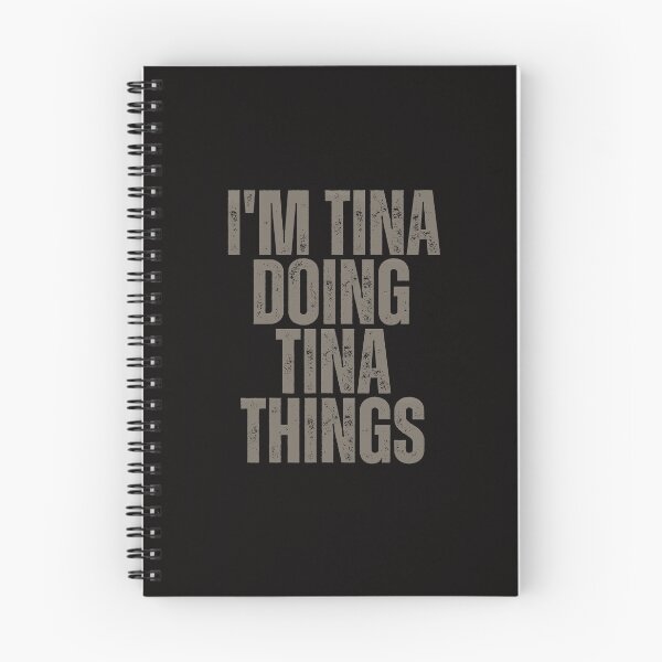 Item preview, I'M TINA DOING TINA THINGS Shirt Funny Christmas Gift Idea designed and sold by WeirdlyRare.