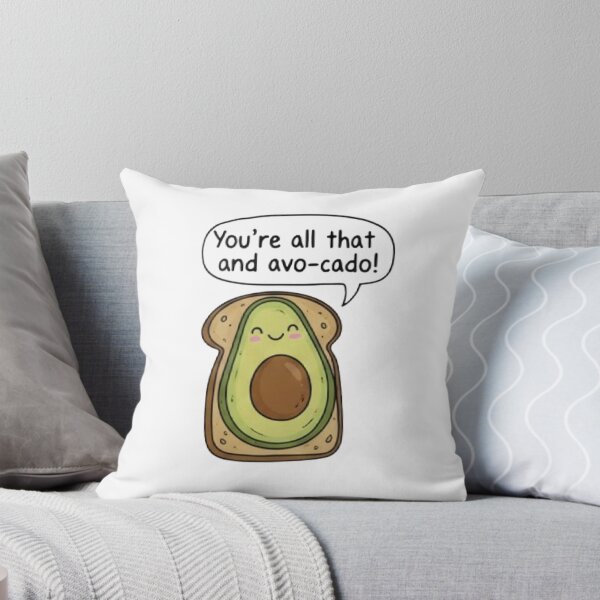 Item preview, You're all that and avocado funny tiktok joke meme humor food valentines day couple relationship romantic designed and sold by SamiraArts.