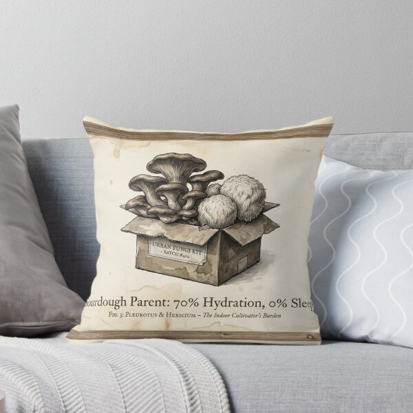 Item preview, Indoor Mushroom Cultivator Art | Sourdough Parent Urban Fungi designed and sold by Dariusz.K.