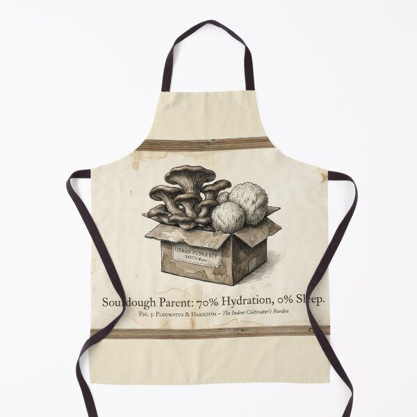Item preview, Indoor Mushroom Cultivator Art | Sourdough Parent Urban Fungi designed and sold by Dariusz.K.