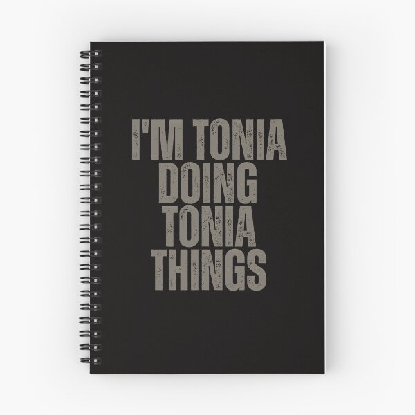Item preview, I'M TONIA DOING TONIA THINGS Shirt Funny Christmas Gift Idea designed and sold by WeirdlyRare.