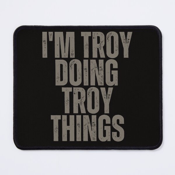 Item preview, I'M TROY DOING TROY THINGS Shirt Funny Christmas Gift Idea designed and sold by WeirdlyRare.