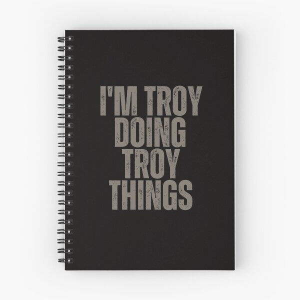 Item preview, I'M TROY DOING TROY THINGS Shirt Funny Christmas Gift Idea designed and sold by WeirdlyRare.