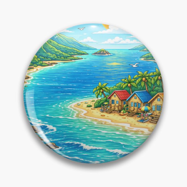 Item preview, Holiday Time On Beach designed and sold by elnexshop.