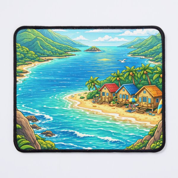 Item preview, Holiday Time On Beach designed and sold by elnexshop.