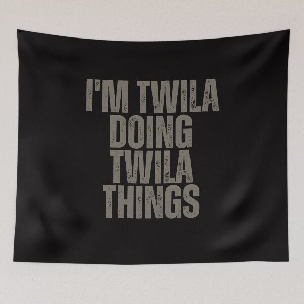 Item preview, I'M TWILA DOING TWILA THINGS Shirt Funny Christmas Gift Idea designed and sold by WeirdlyRare.