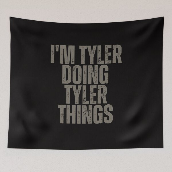 Item preview, I'M TYLER  DOING TYLER THINGS Shirt Funny Christmas Gift Idea designed and sold by WeirdlyRare.
