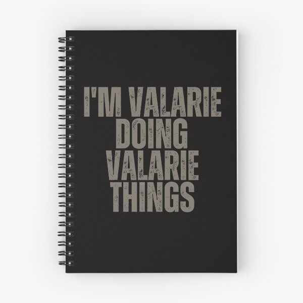 Item preview, I'M VALARIE DOING VALARIE THINGS Shirt Funny Christmas Gift Idea designed and sold by WeirdlyRare.