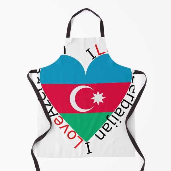 Item preview, I Love Azerbaijan Heart designed and sold by TheIconSmith.