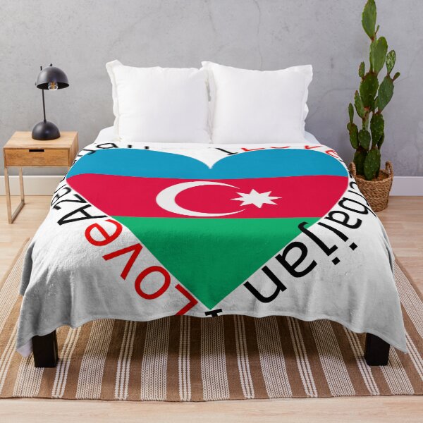 Item preview, I Love Azerbaijan Heart designed and sold by TheIconSmith.