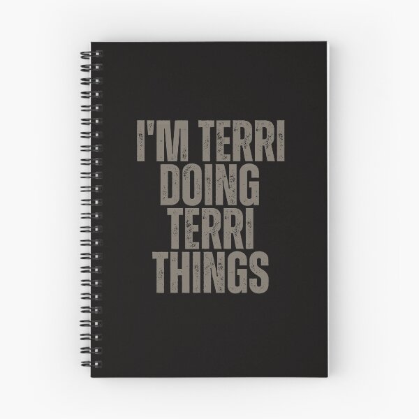 Item preview, I'M TERRI DOING TERRI THINGS Shirt Funny Christmas Gift Idea designed and sold by WeirdlyRare.