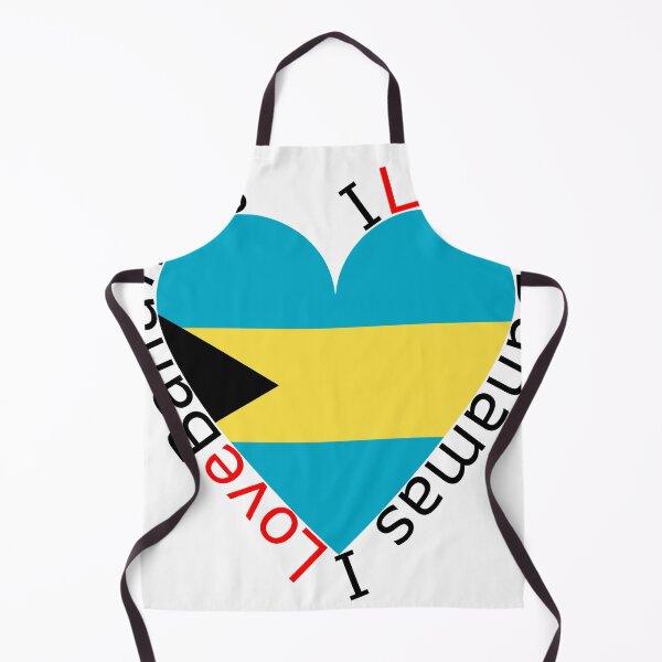 Item preview, I Love Bahamas Heart designed and sold by TheIconSmith.
