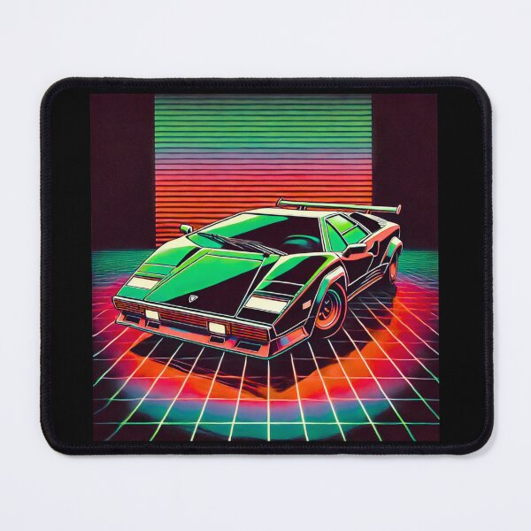 Item preview, retro concept car designed and sold by TEEJAMBOREE.