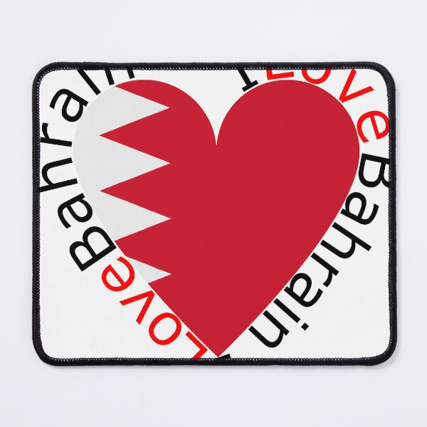 Item preview, I Love Bahrain Heart designed and sold by TheIconSmith.