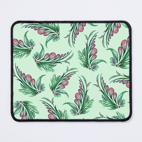 Item preview, Red-green branches, Ukrainian art, Petrykivka style, author's drawing designed and sold by Sunflower-7.