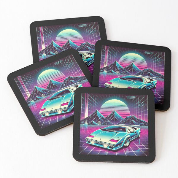 Item preview, retro concept car designed and sold by TEEJAMBOREE.