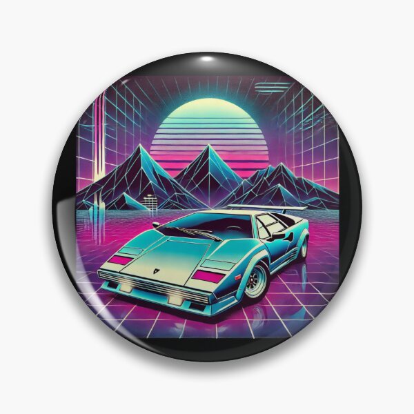 Item preview, retro concept car designed and sold by TEEJAMBOREE.