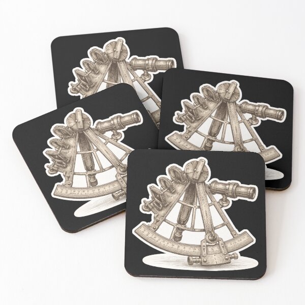 Item preview, Dark Academia Engravings – Navigational Sextant Plate – Gift for Book Lovers • Vintage Engraving designed and sold by JacobKAurumhead.