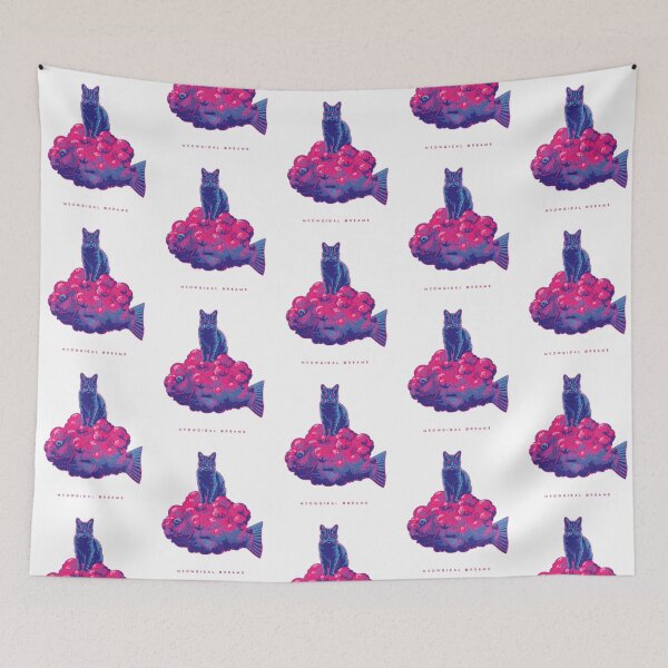 Item preview, Meowgical Dreams Funny Gifts For Cat And Art Lovers designed and sold by PaulaArtworks.
