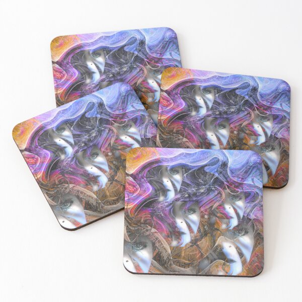 Item preview, Surreal Faces in a Whirlwind designed and sold by Linda Sannuti.