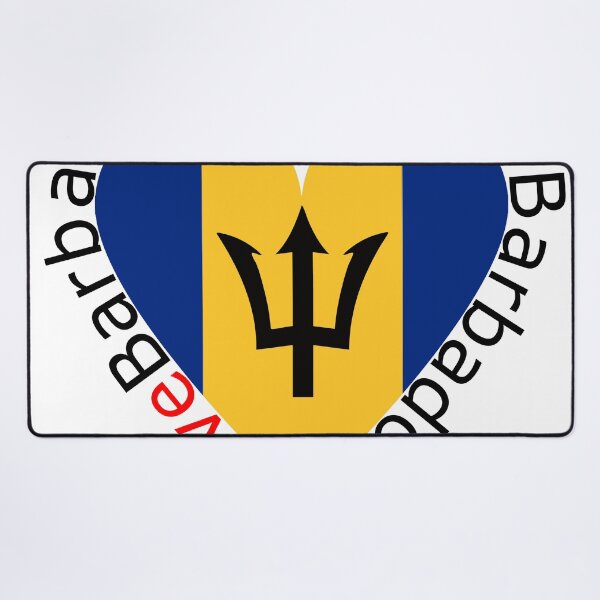 Item preview, I Love Barbados Heart designed and sold by TheIconSmith.