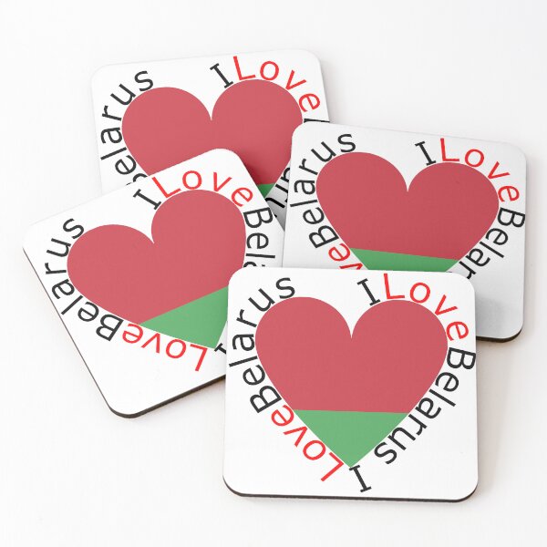Item preview, I Love Belarus  Heart designed and sold by TheIconSmith.