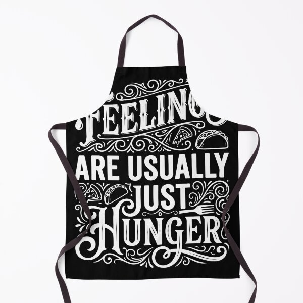 Item preview, Feelings Are Usually Just Hunger designed and sold by NeuralDraft.